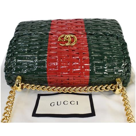 gucci linea cestino bag|GUCCI WICKER LINEA CESTINO MINI WEB SHOULDER BAG .